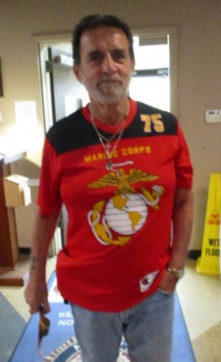Member in Marine Corps jersey number 75